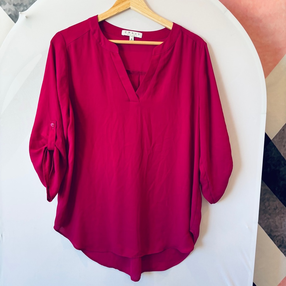 Chaus Women's Pink Top